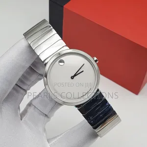 High Grade Silver Chain Unisex Watch