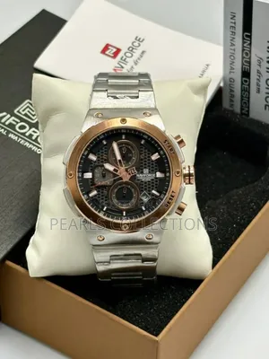 Navi-Force Luxury Chain Watch