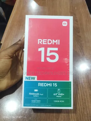 New Xiaomi Redmi 15 256 GB Red