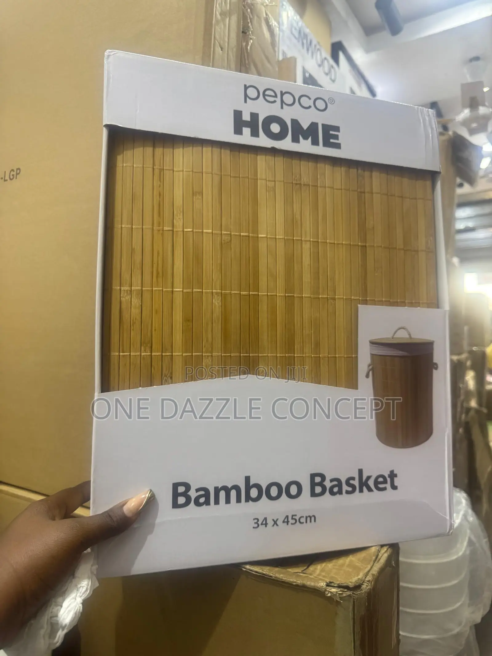 Foldable Bamboo Laundry Basket /Hamper