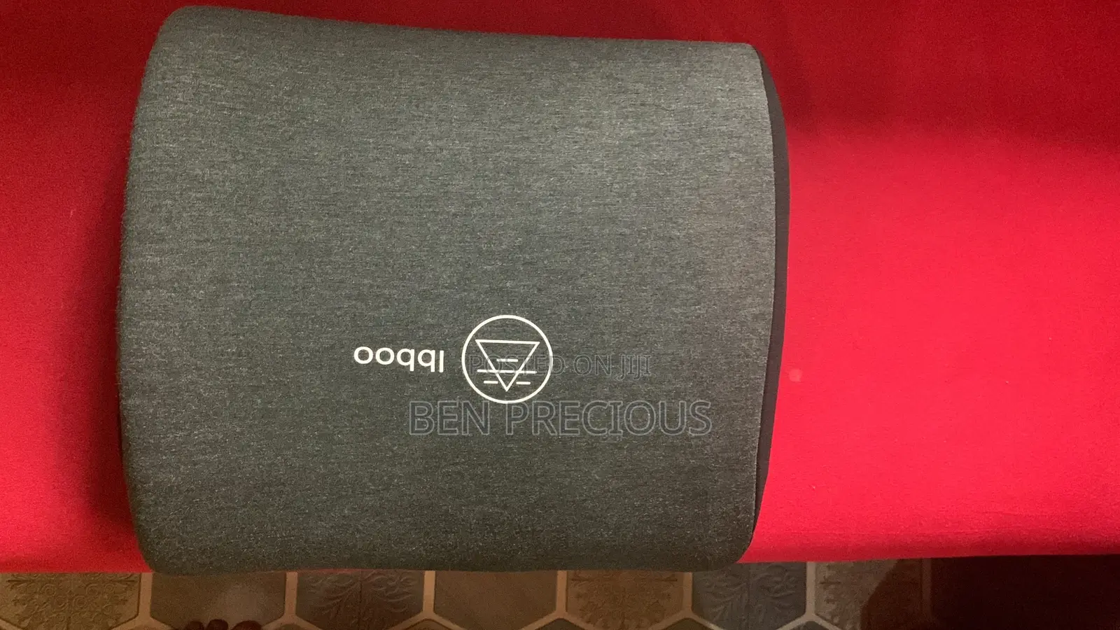 Ergonomic Lumbar Support Pillow - Memory Foam Back Cushion With Straps