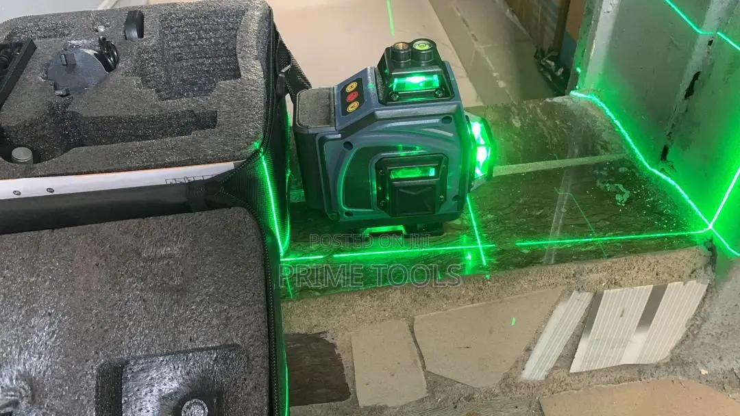 16 Line Laser Level- 3d Self Leveling With Tripod (High Resolution )