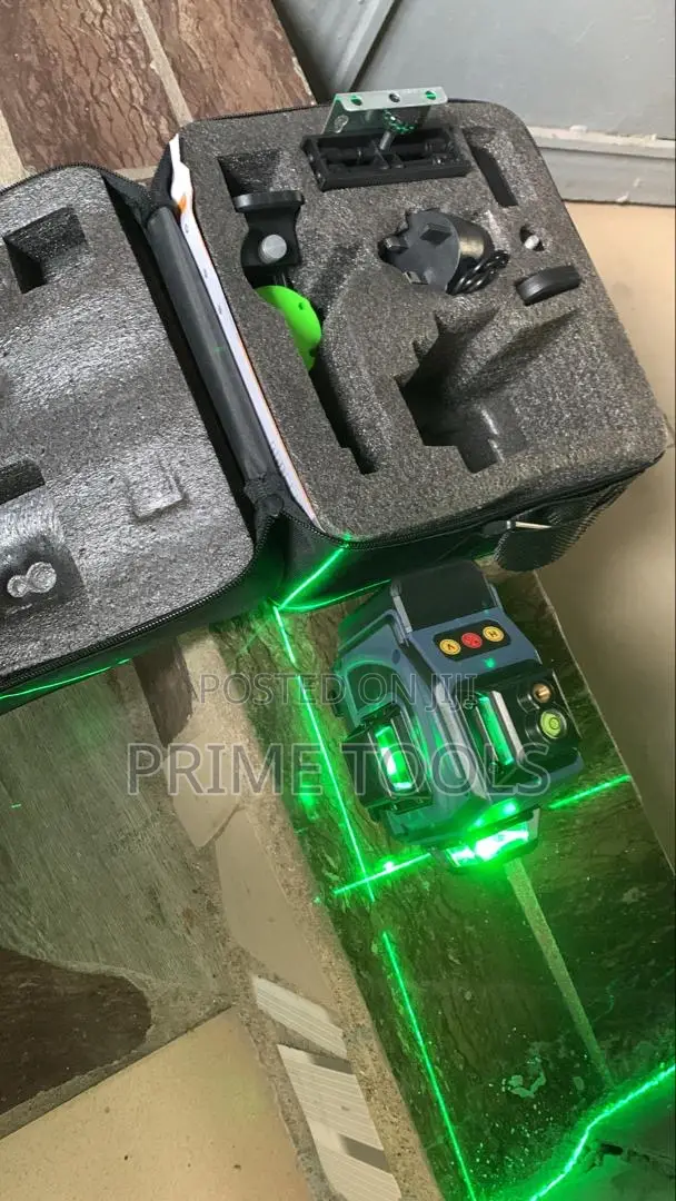 16 Line Laser Level- 3d Self Leveling With Tripod (High Resolution )
