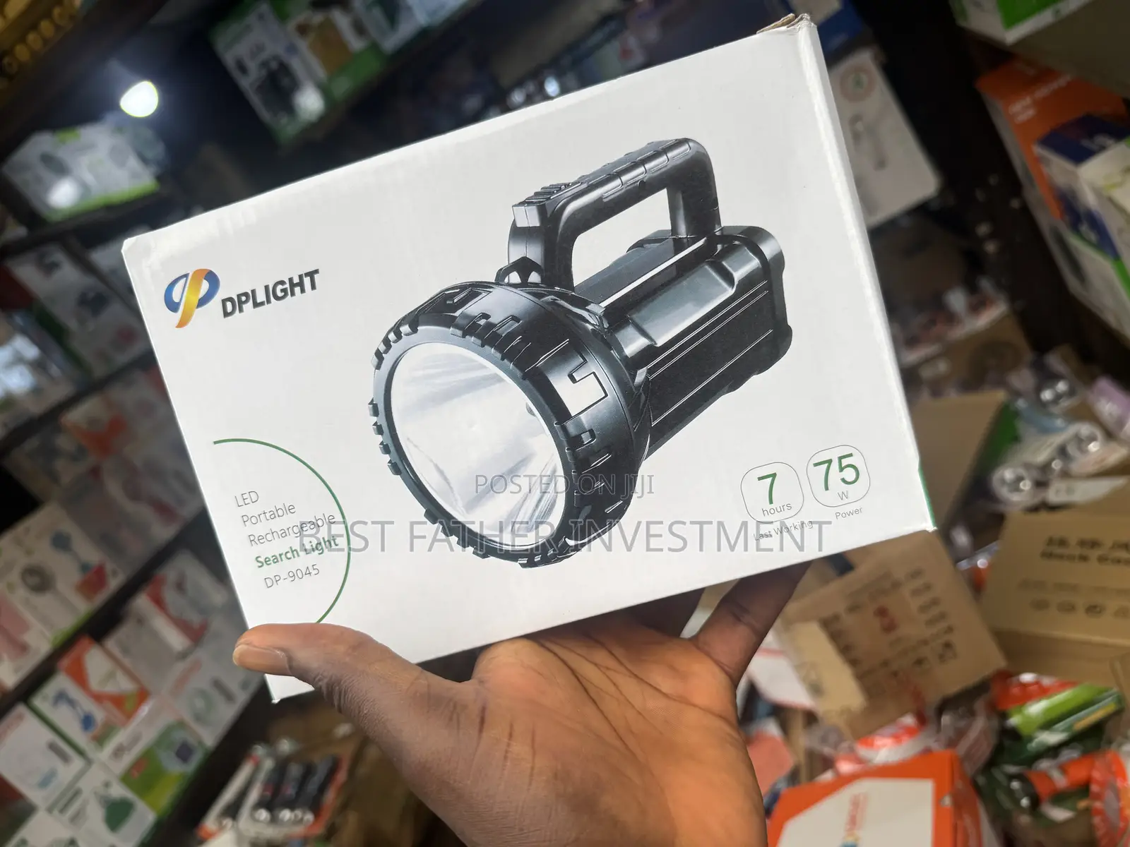 75w Dplight Heavy Duty Search  Light / Security Touch Light