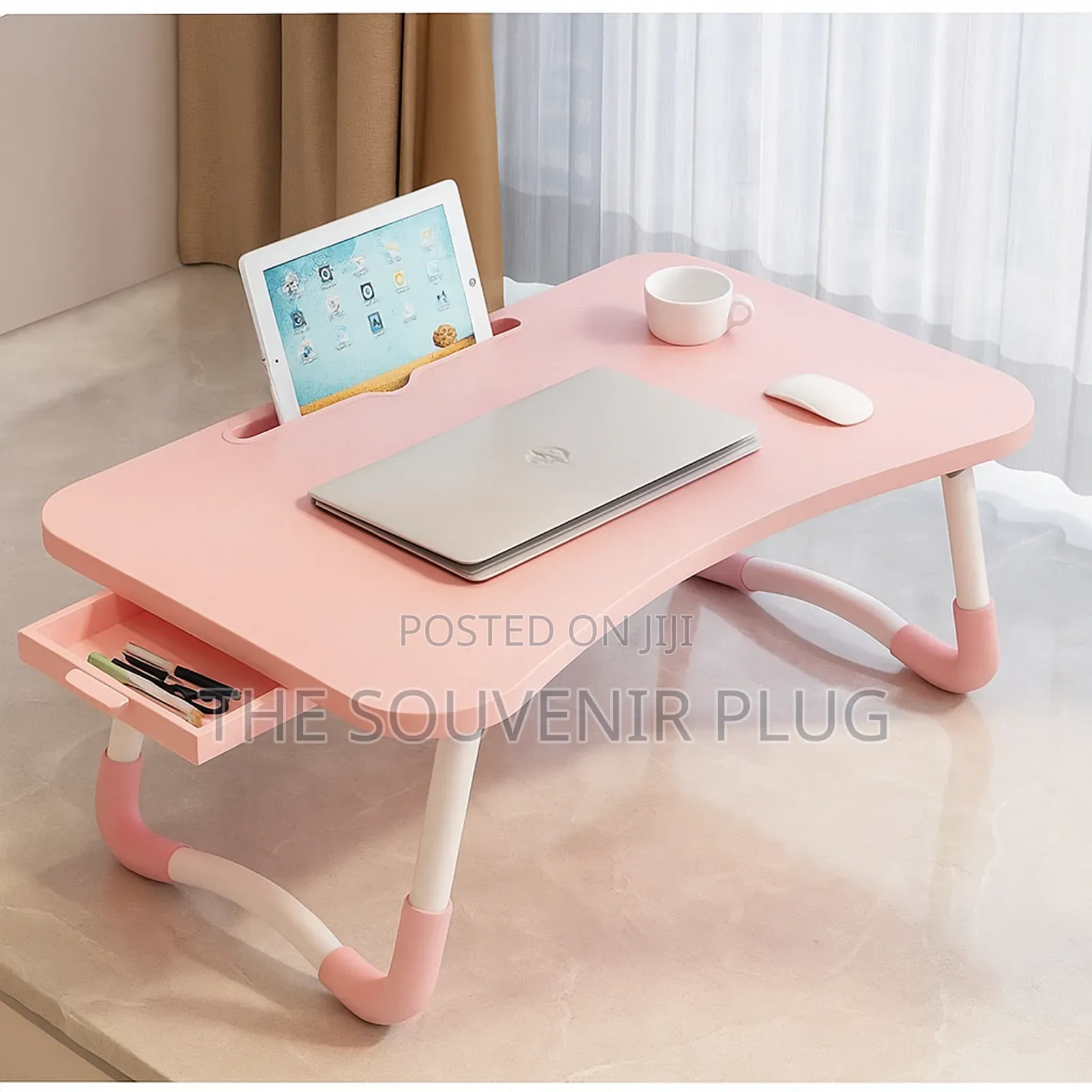 Laptop Table With Drawer