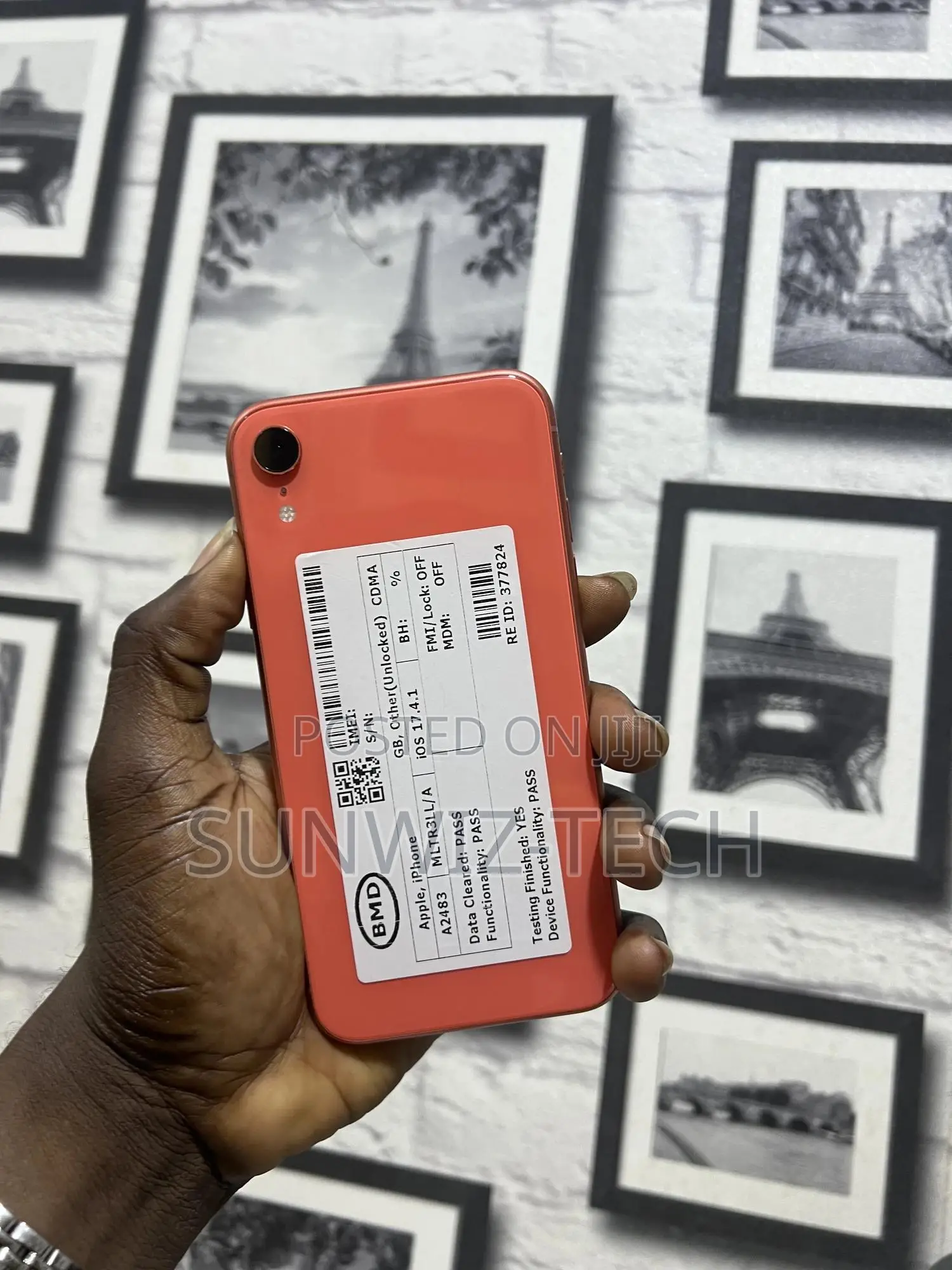 Apple iPhone XR 64 GB Black