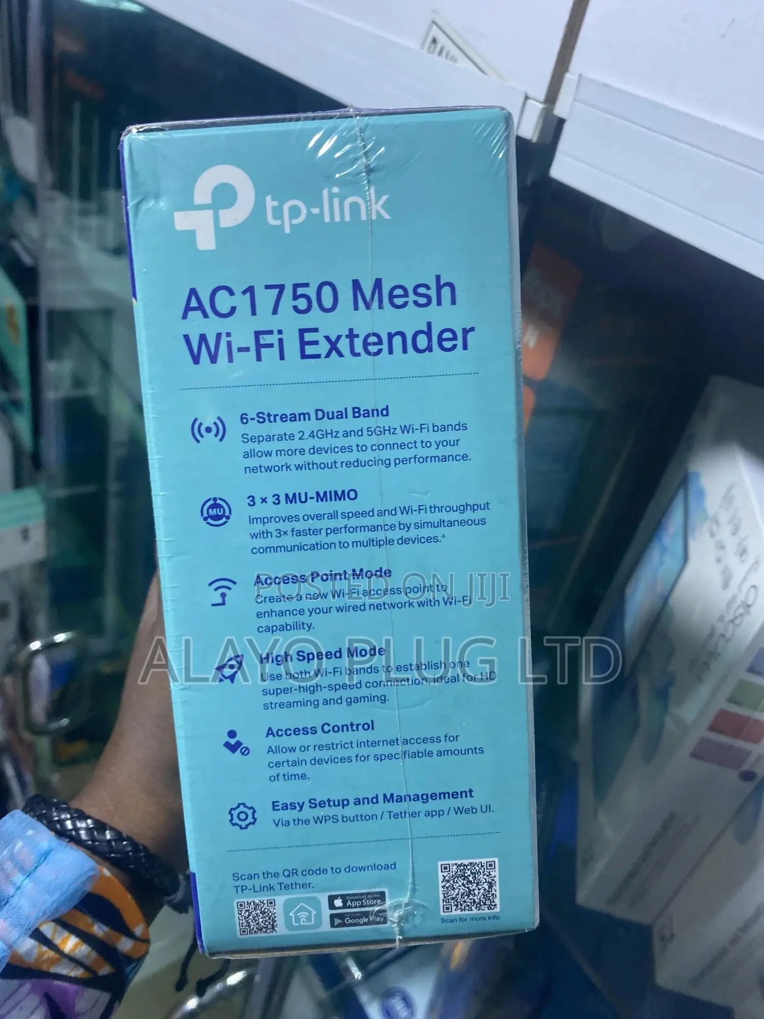 Tp Link Mesh Wi-Fi Extender Ac1750 Dual Band