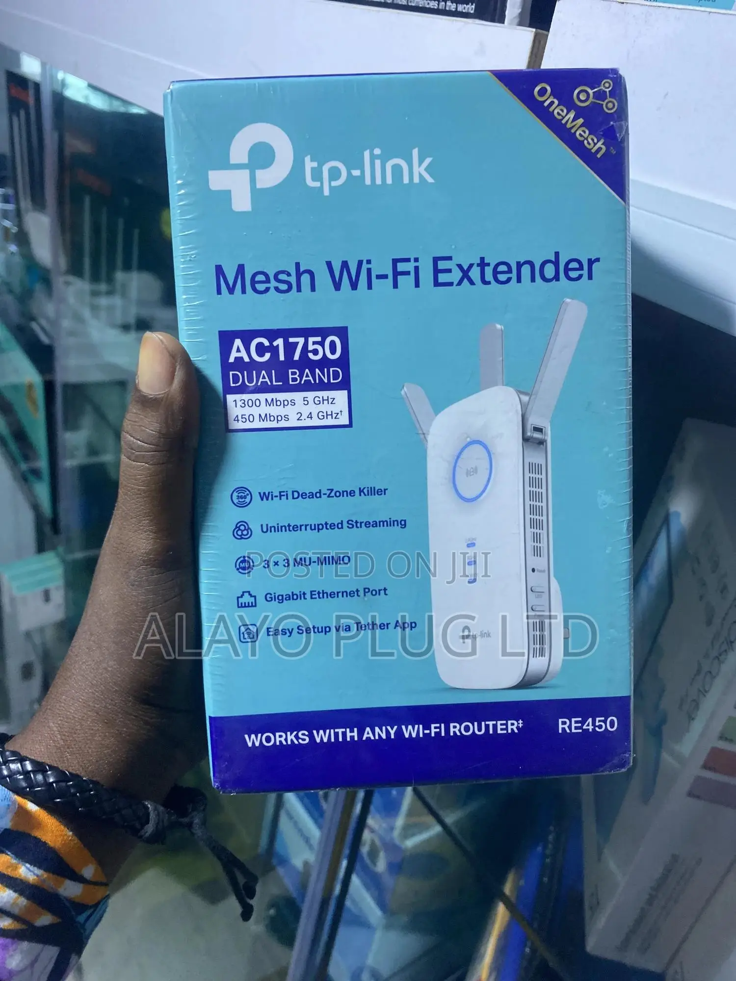 Tp Link Mesh Wi-Fi Extender Ac1750 Dual Band