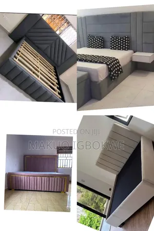 Standard Quality Padded Bedframe 6 by 6 and 4 by 6