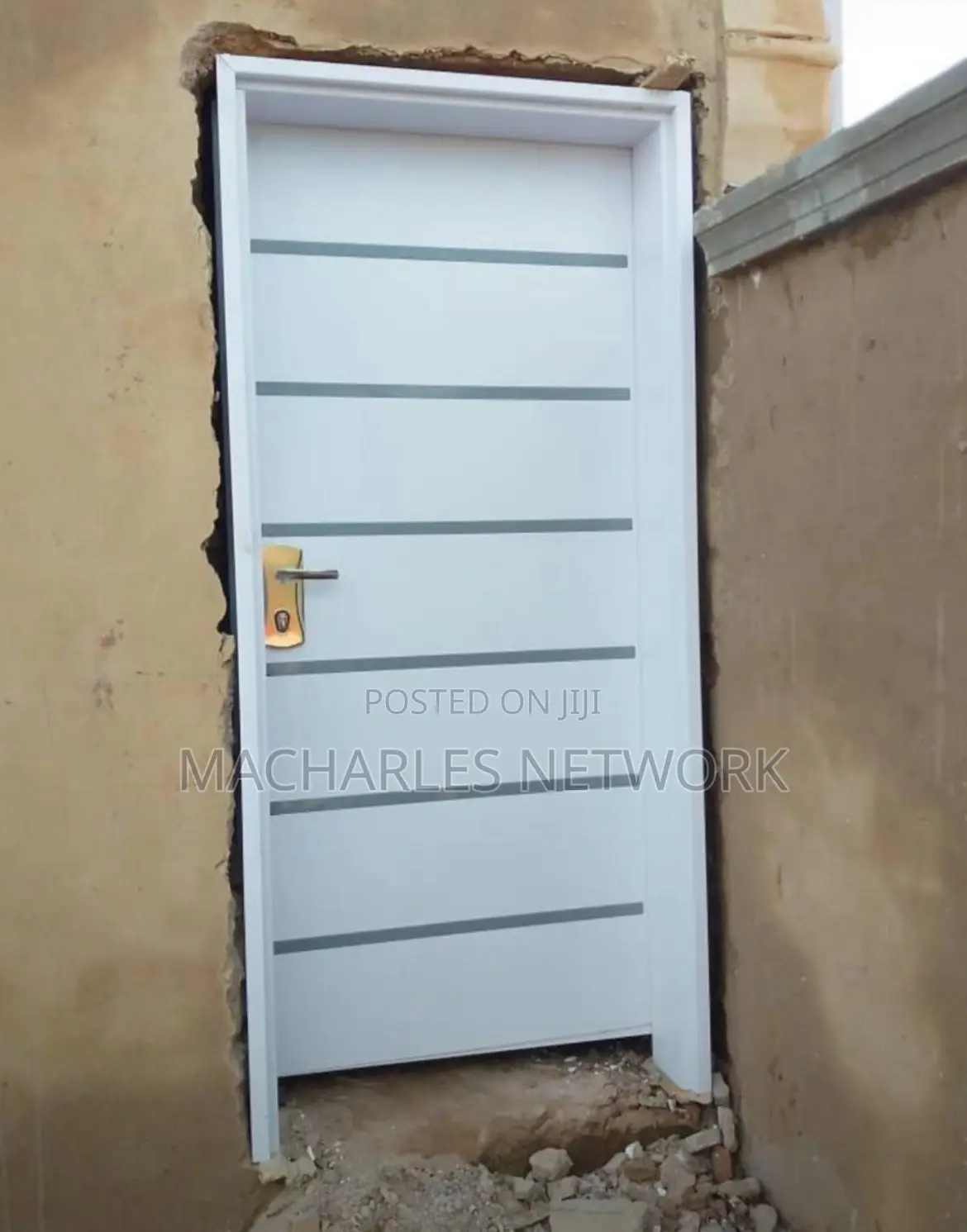 3ft White Israeli Door