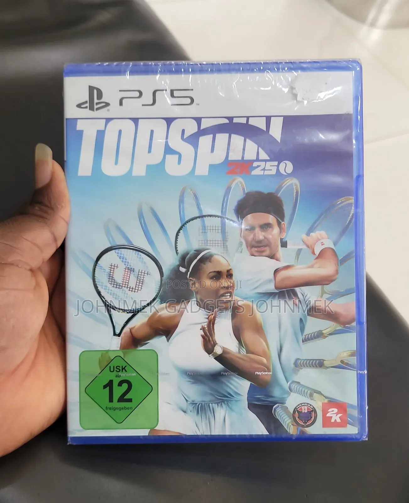 Topspin Ps5 Tennis Game Disc