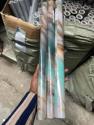 60cm Width Marble Waterproof Wallpaper Self Adhesive Wall