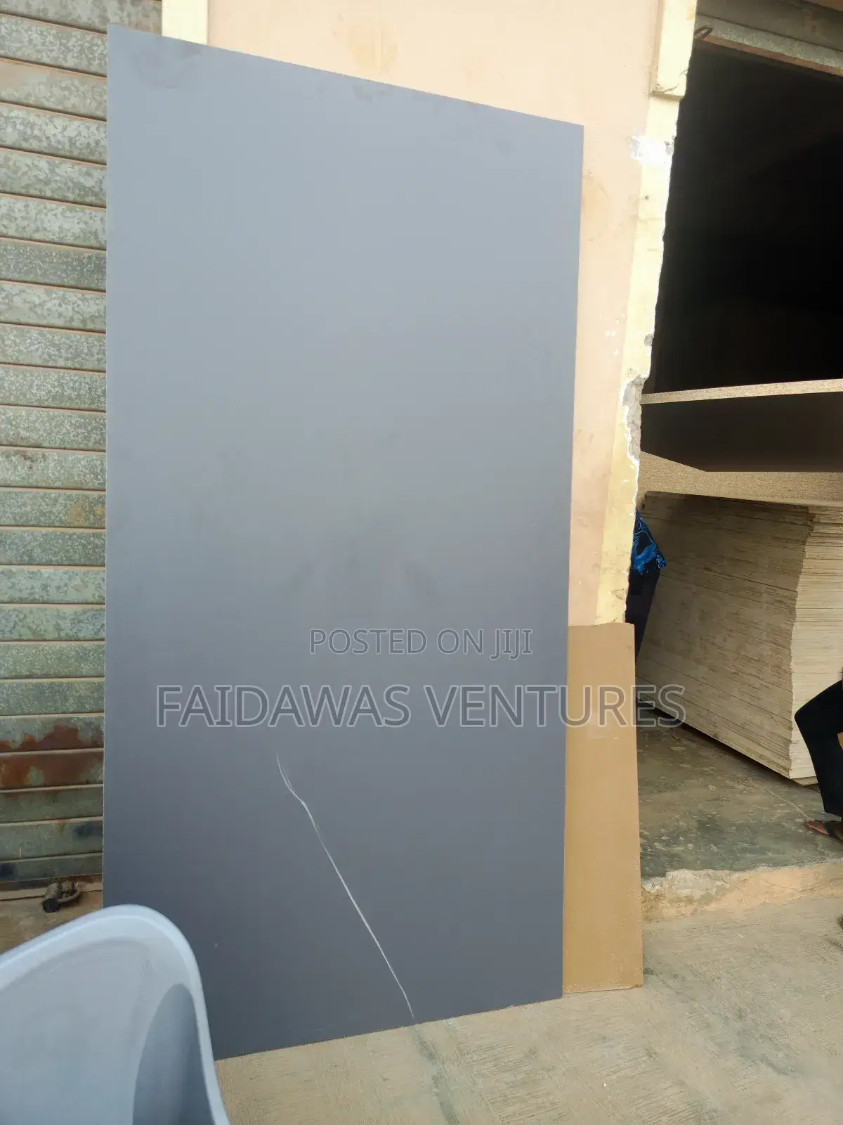 Dark Grey HDF Block Board