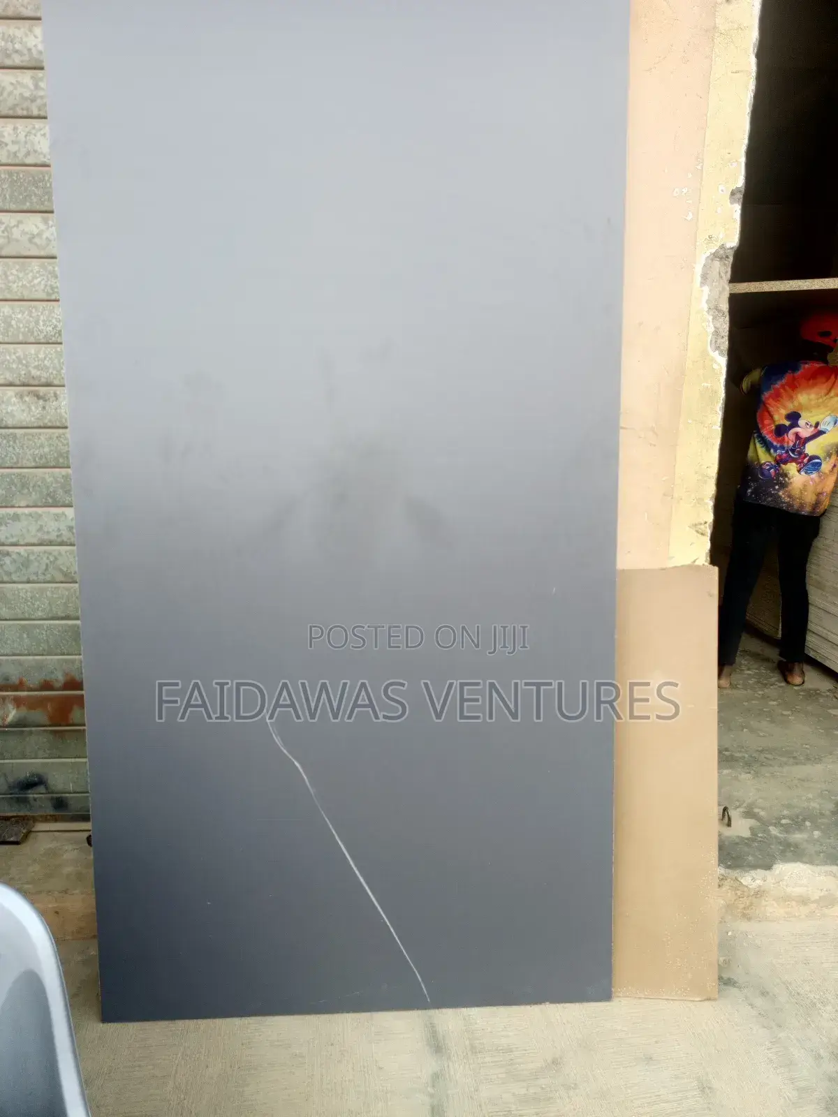 Dark Grey HDF Block Board