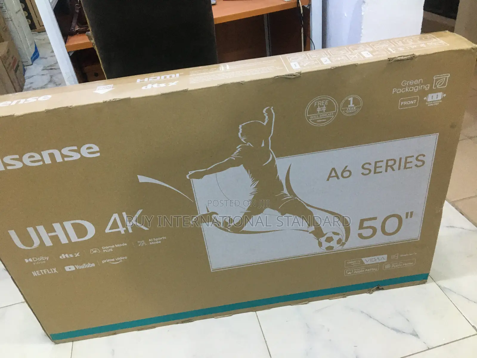Hisense 50′′ Smart Tv – Smart Features Enabled