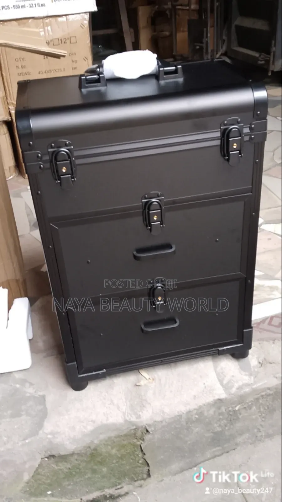 Professional 3 Drawer Makeup Box