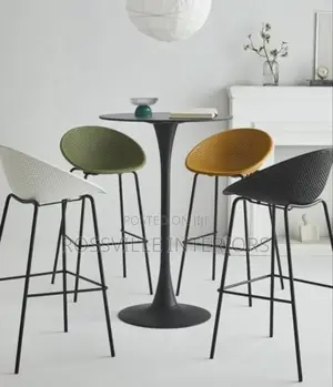 Moulded Plastic Bar Stool