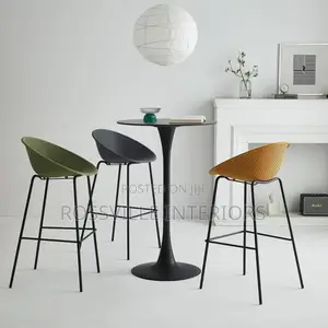 Moulded Plastic Bar Stool
