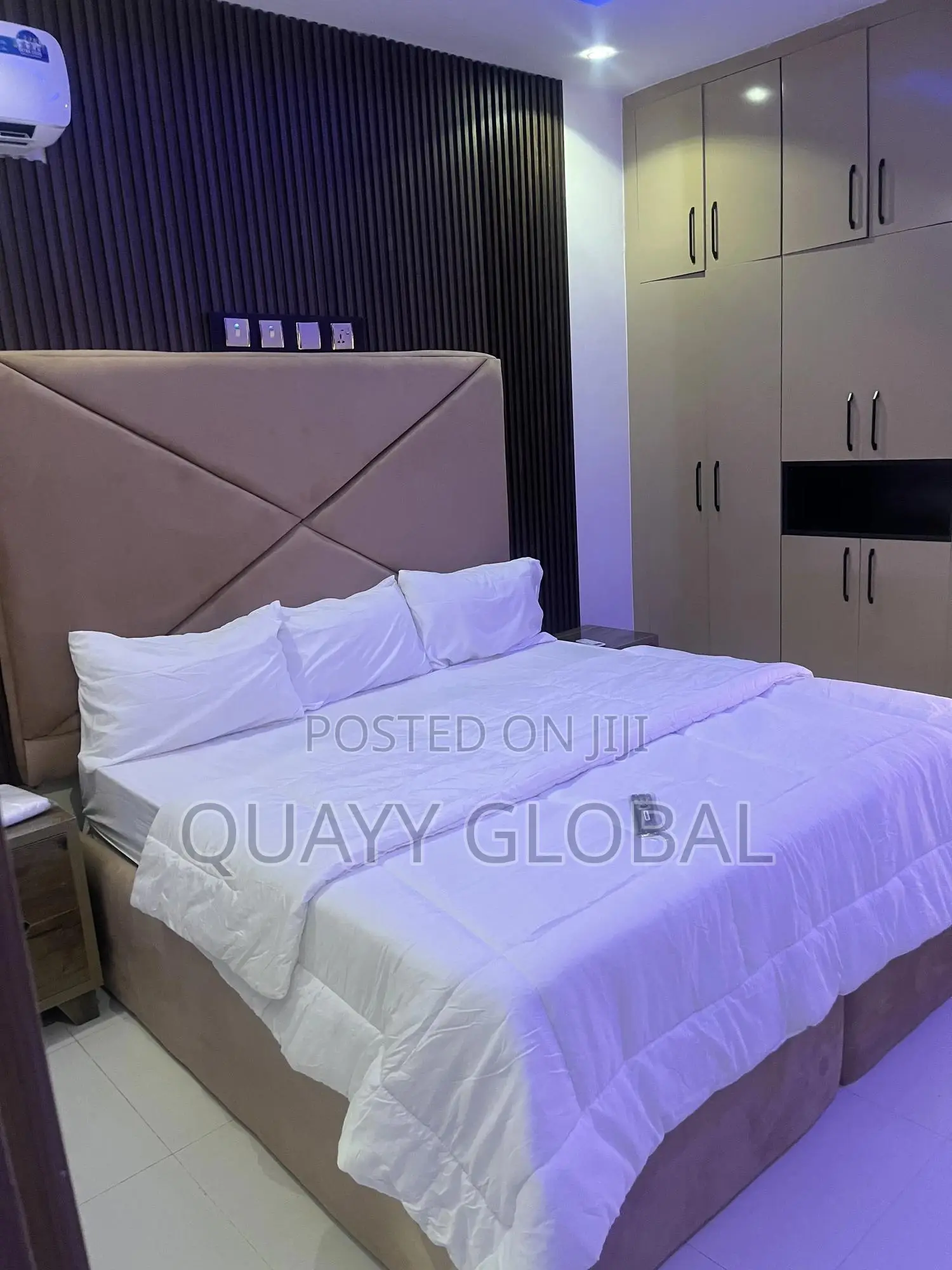 Furnished One Bedroom Apartment With 24/7 Light and Wifi