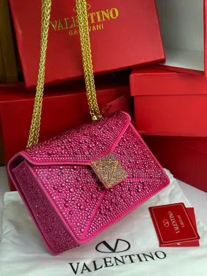 Quality Valentino Bag Colors:Pink, White,Gold, Green, Black