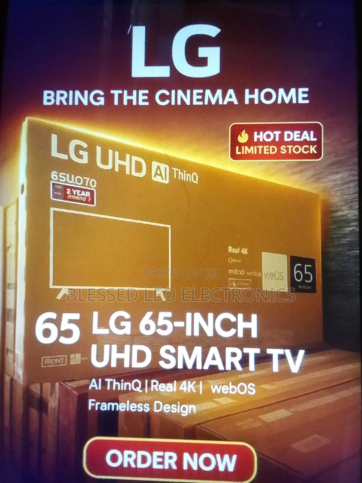 Lg 65 Inches Smart Breathtaking Visual Tv