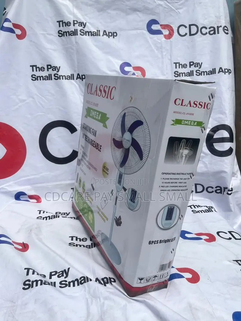 Pay Small Small Classic Omega Standing Fan On Cdcare.App