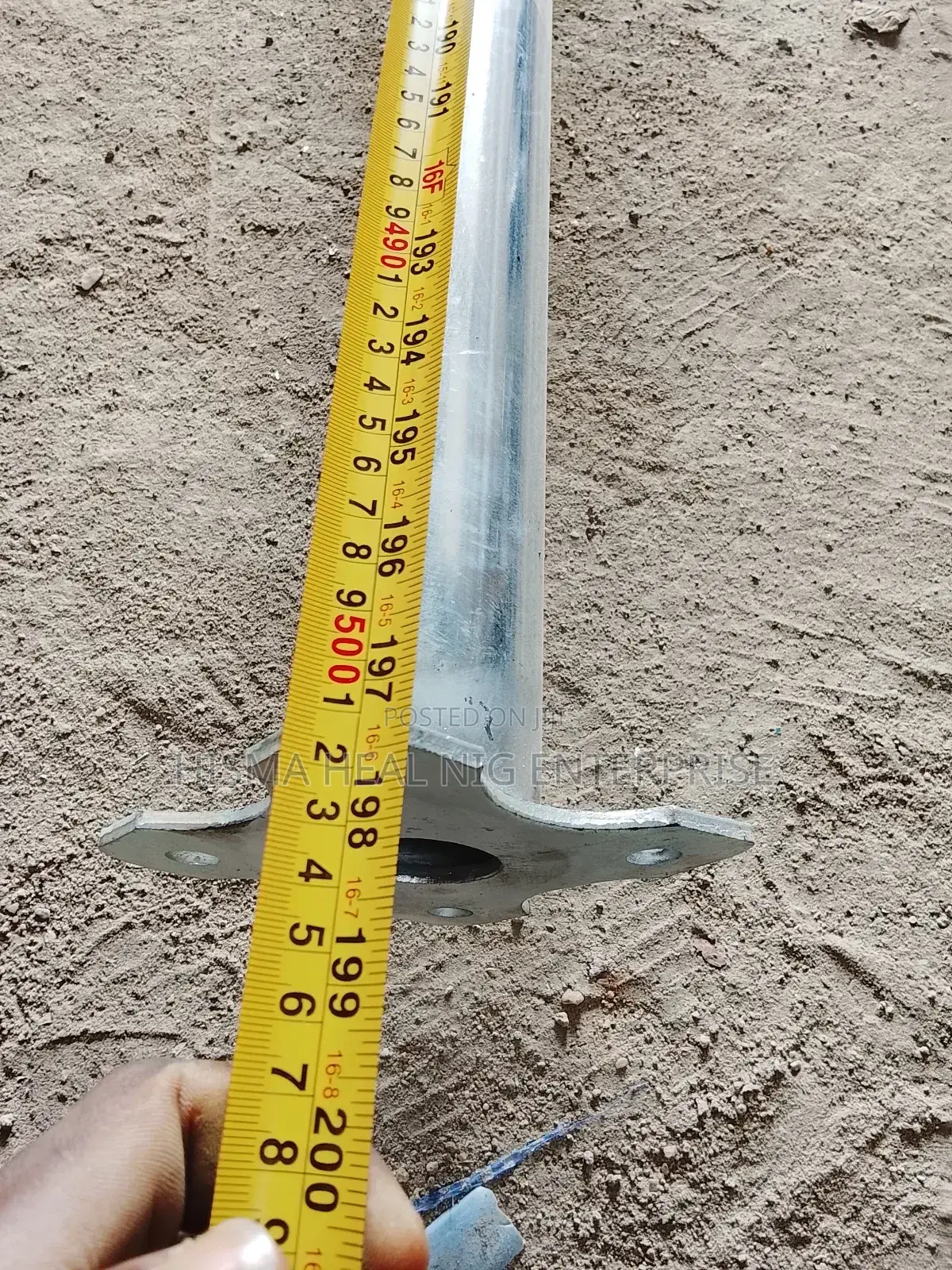 Galvanized Acro Props 5 Meters Long