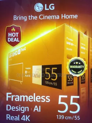 55 Inches Lg Smart Tv With Home Dashboard