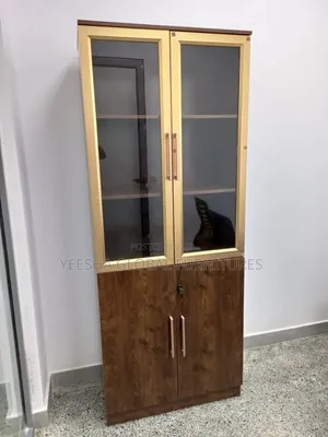 2 Door Gold and Brown Locker