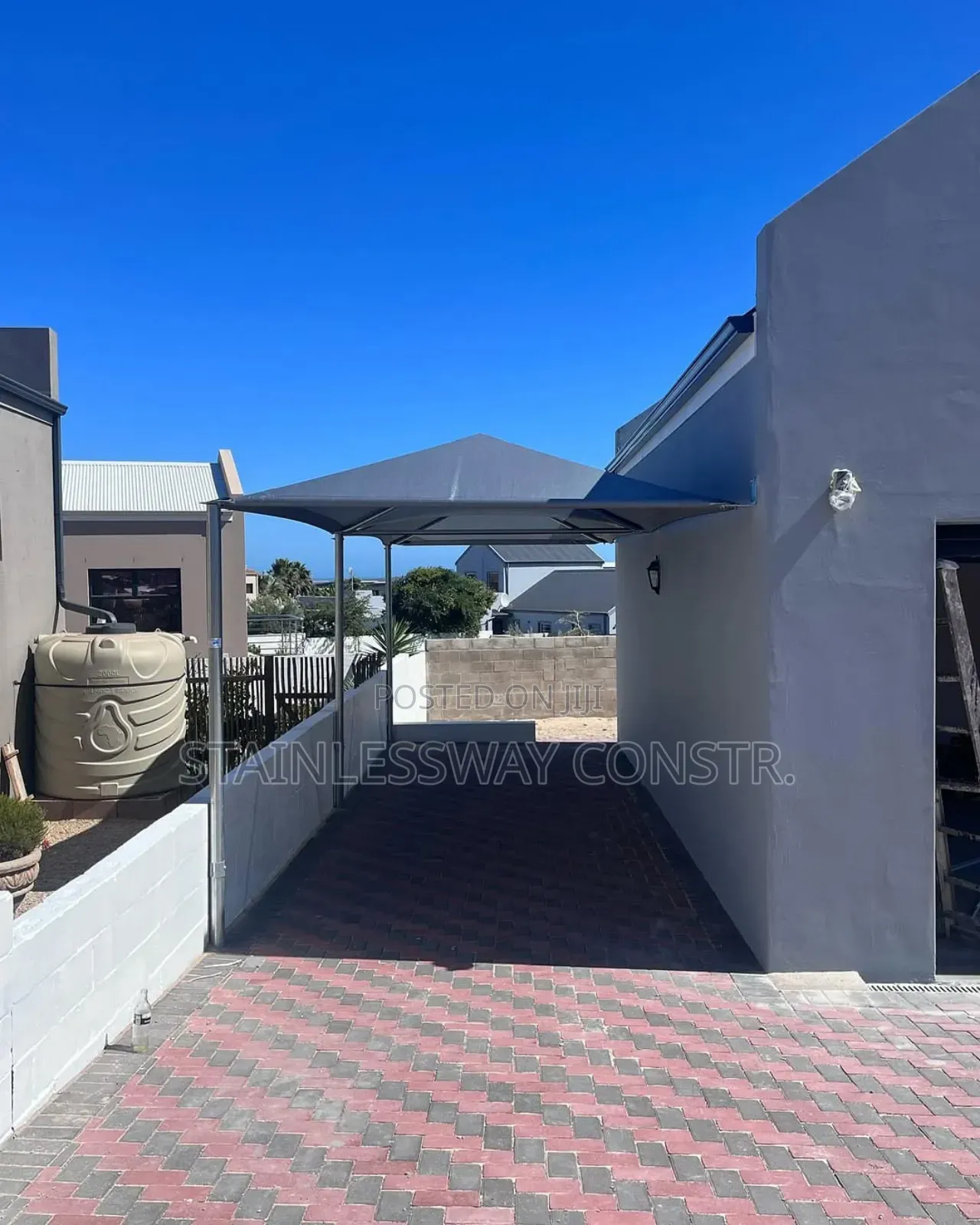 Galvanized Pipe Carport - Practical Protection