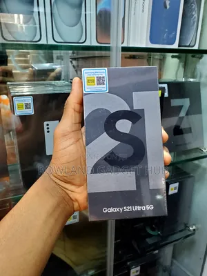 New Samsung Galaxy S21 Ultra 5G 256 GB Silver