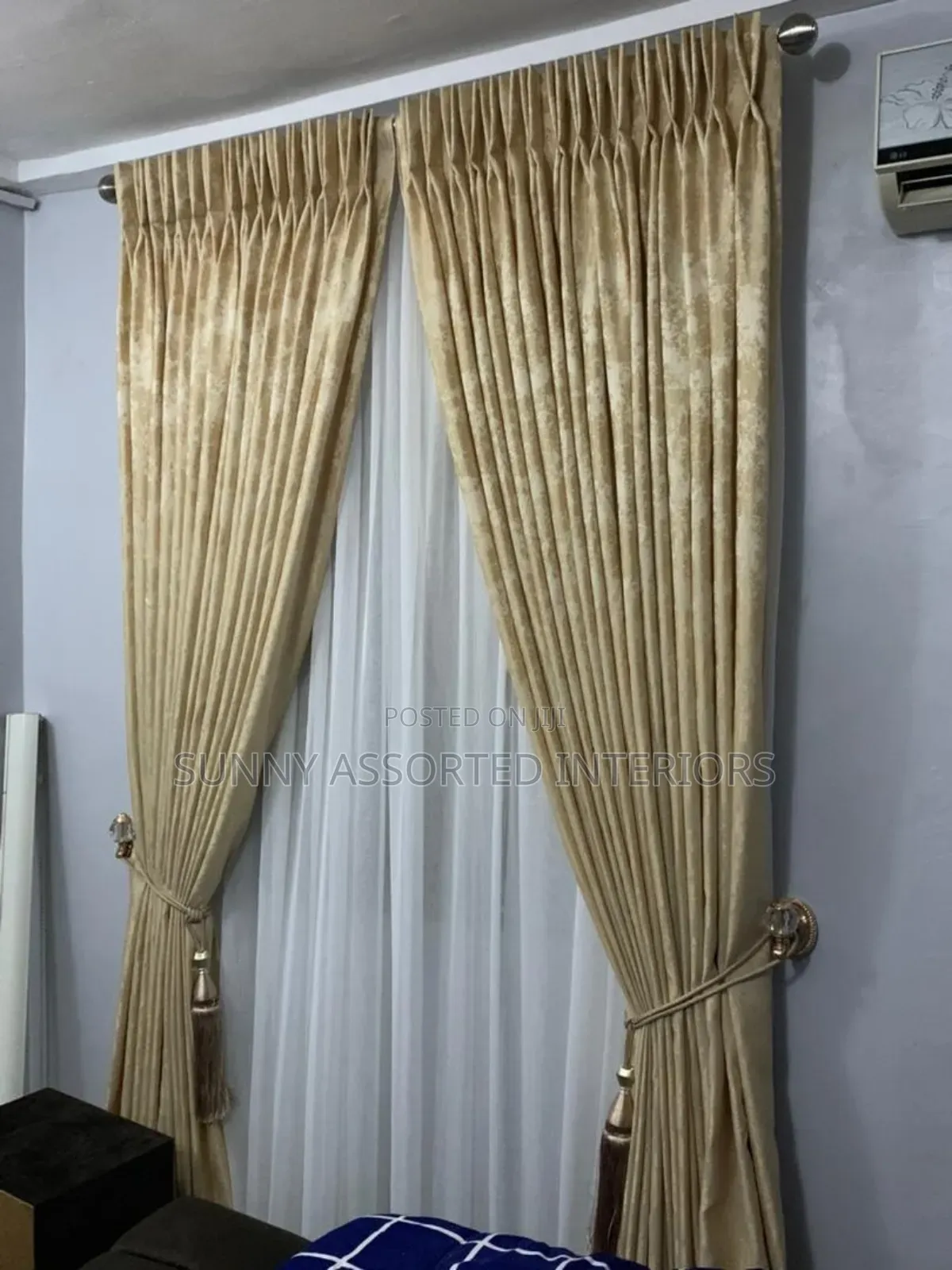 Turkish Curtains With Pleating Design