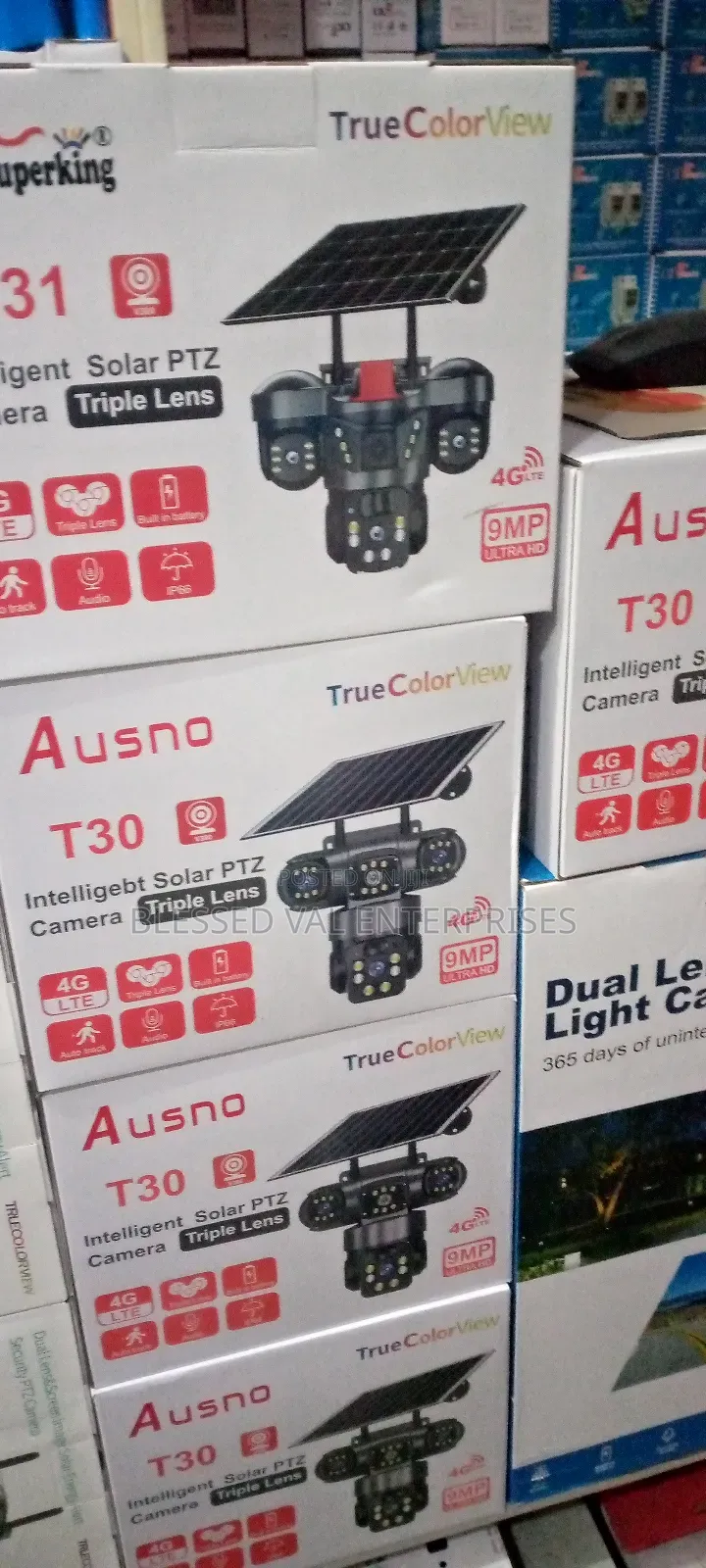 Security Camera With Plan to 3in1