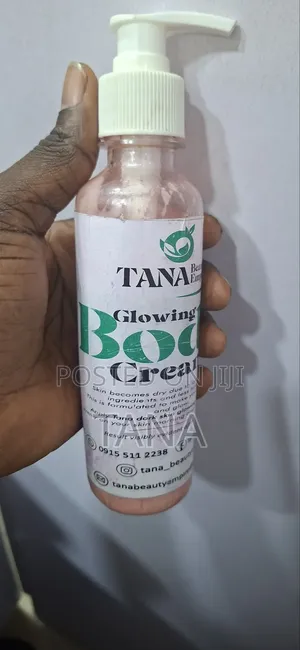 Tana Beauty Empire Glowing Body Cream for Dark Skin