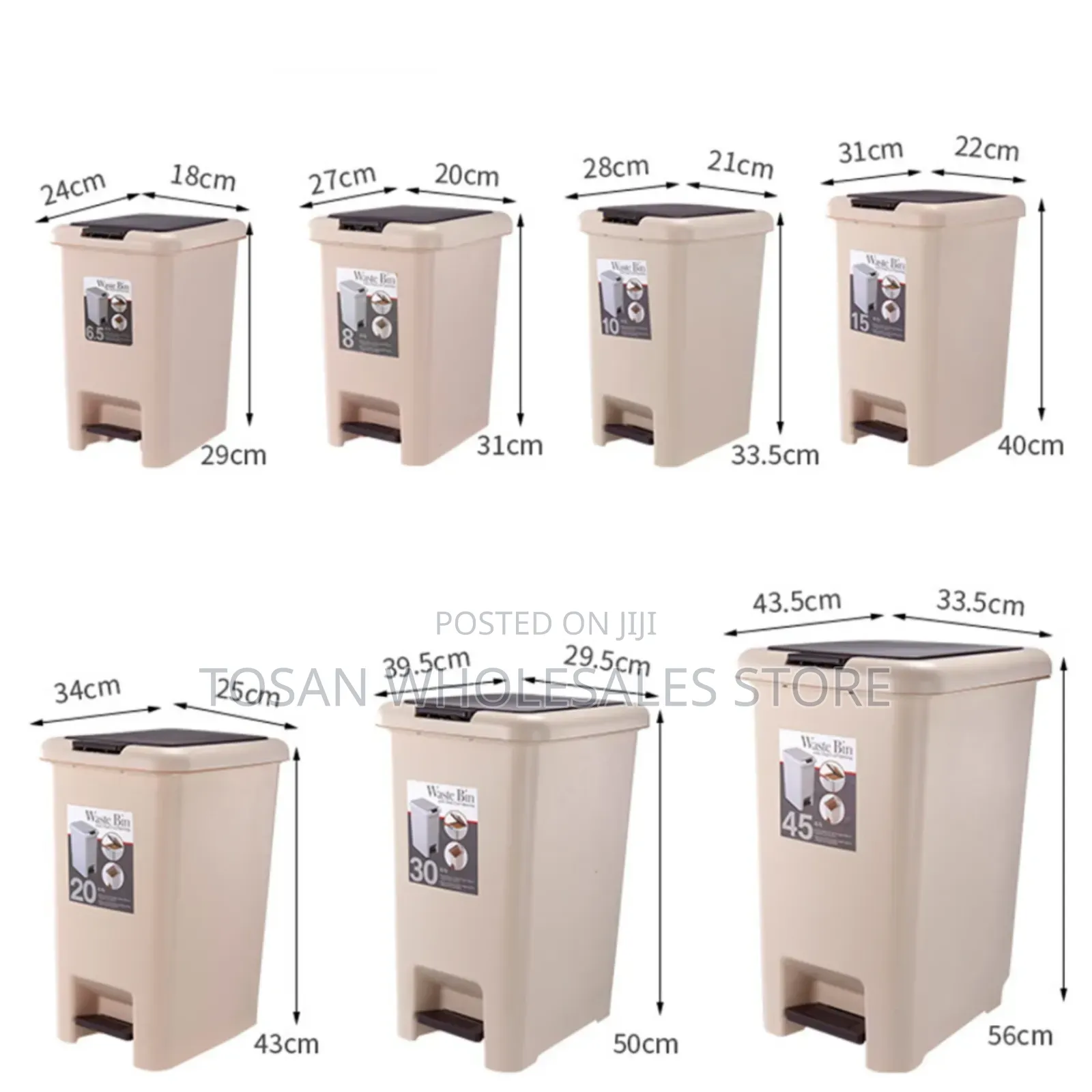 Quality Pedal Bin