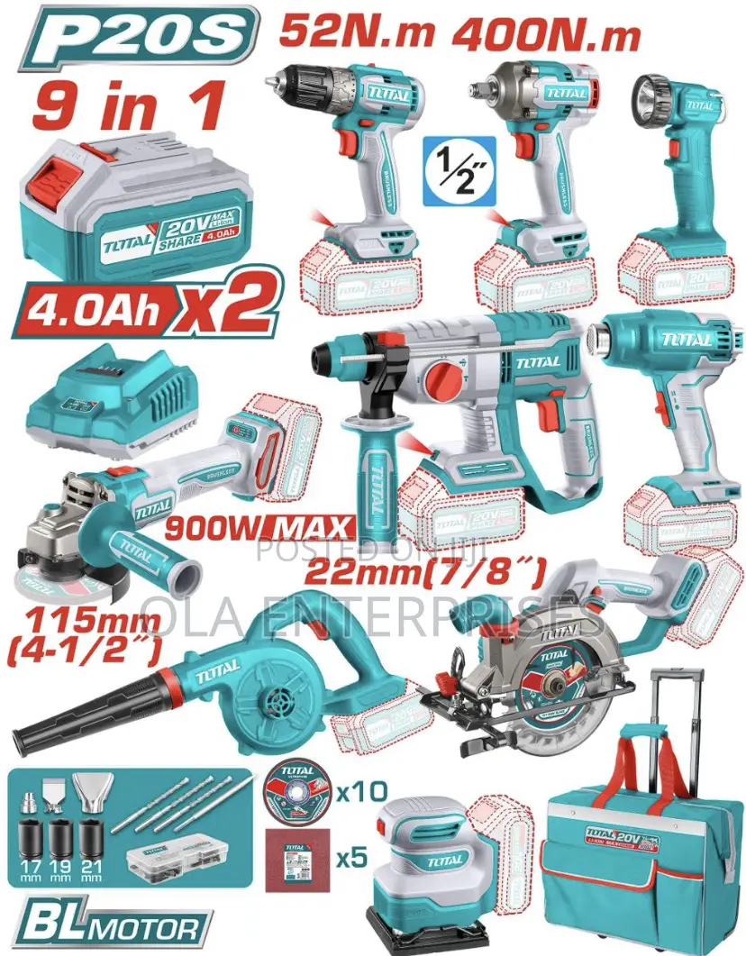 9-in-1 Cordless Machine