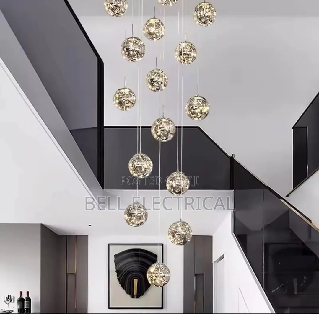 Starry Sky Pendat Light Duplex Building