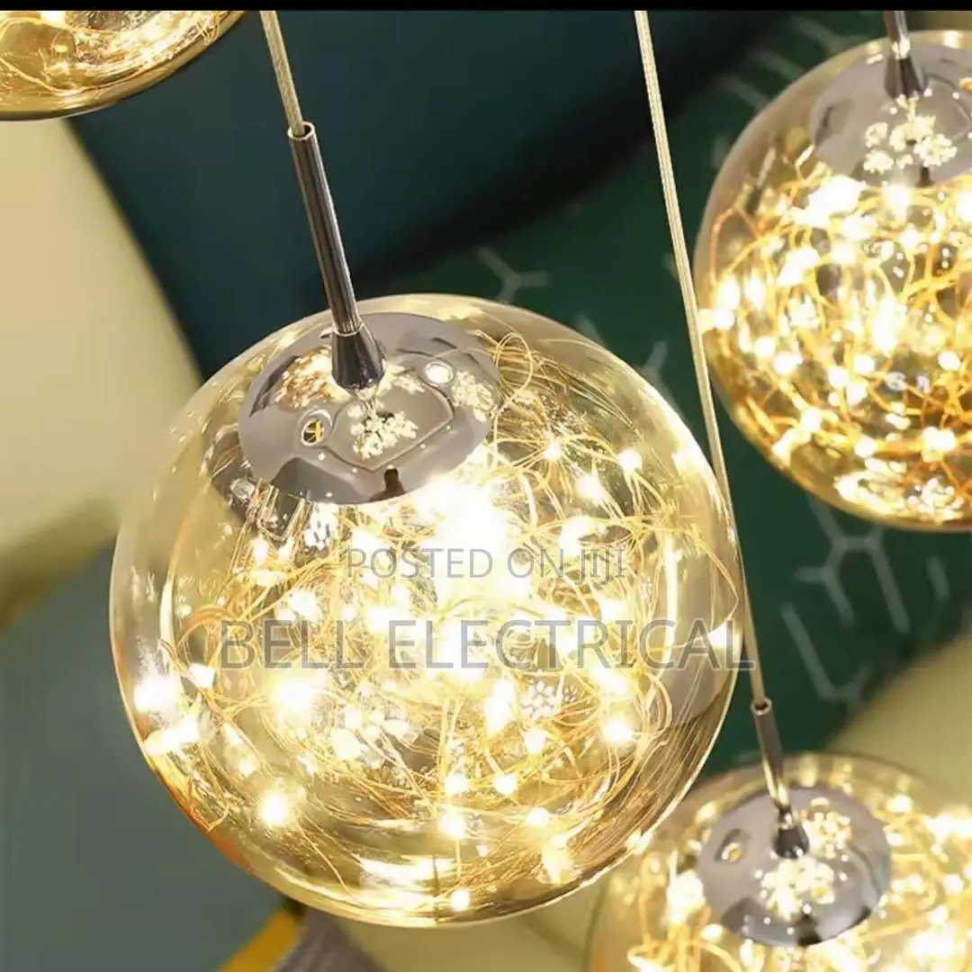 Starry Sky Pendat Light Duplex Building