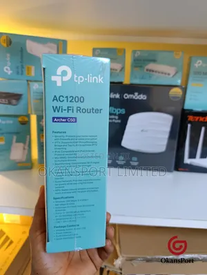 Tp-Link Archer C50 Ac1200 Dual-Band Wifi Router – 300 867 MBPS 5 GHZ