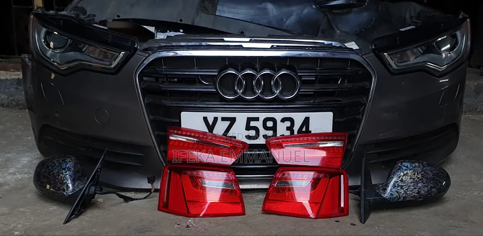 Front Bumper Audi A6 2013
