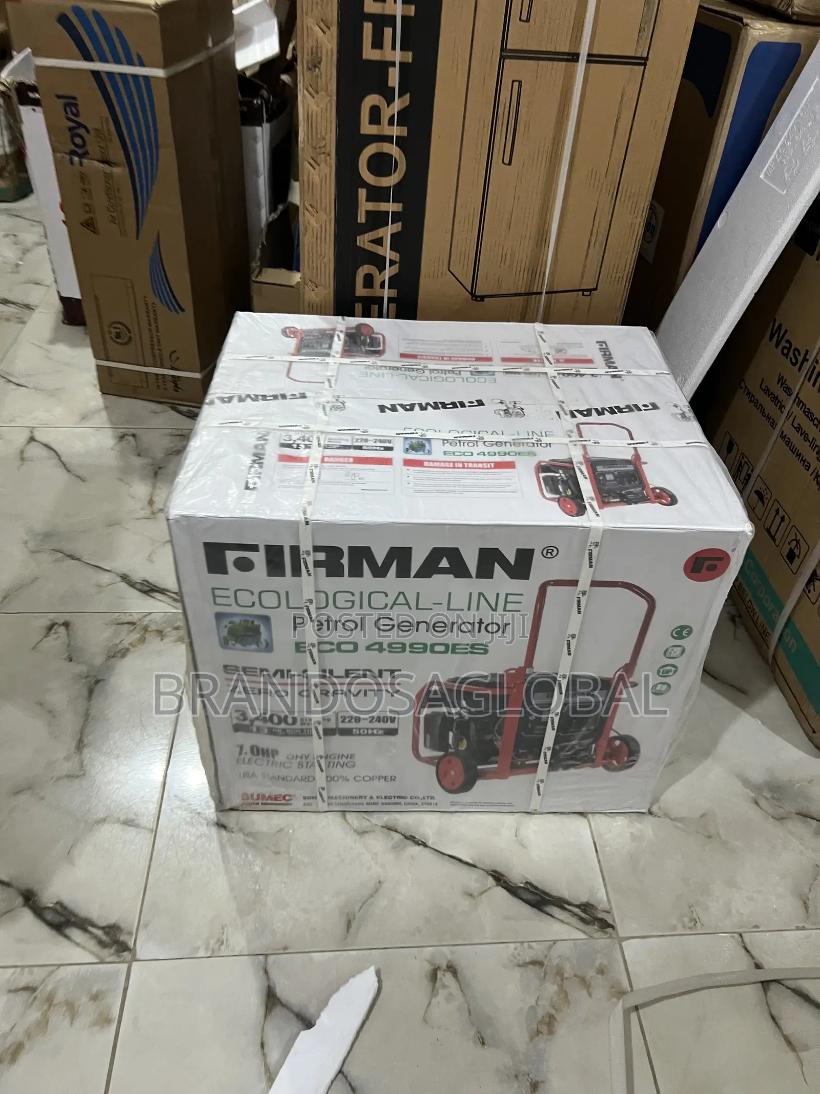 Firman Eco4990es Generator – 3.4kva Fuel Smart Engine