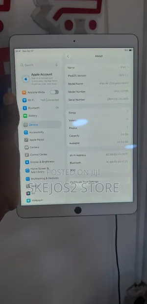 Apple iPad Air 3 64 GB Silver