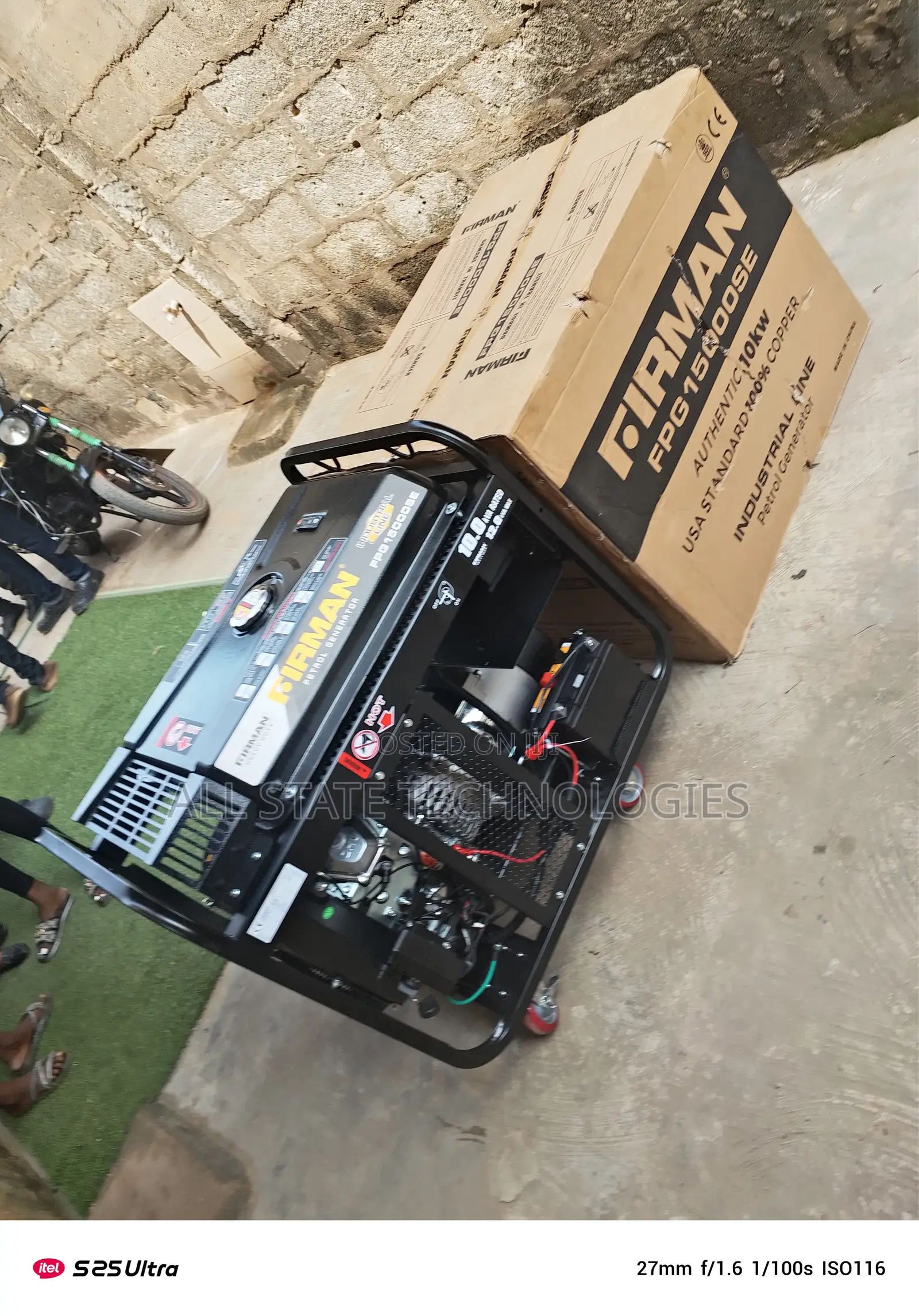 Firman Fpg15000se Engine Power Generator