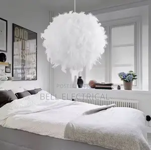 Fluffy Feather Pendant Light 500mm