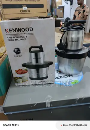 Kenwood 9l Yam Pounder: Smooth, Lump-Free Pounding Guaranteed