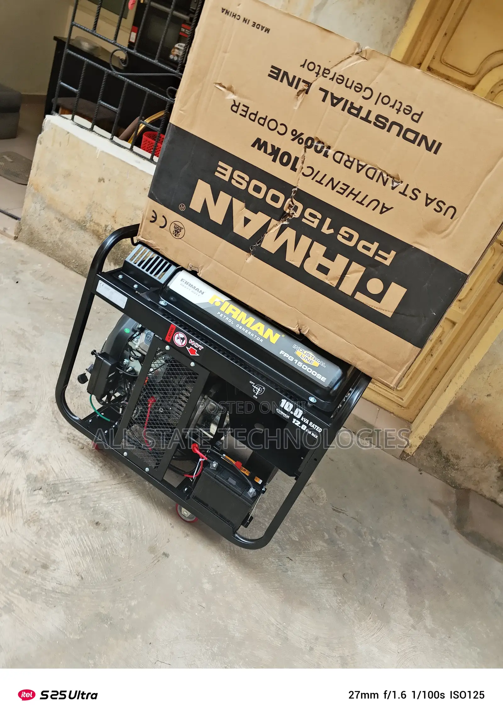 Firman 10kva Petrol Generator With Key Start