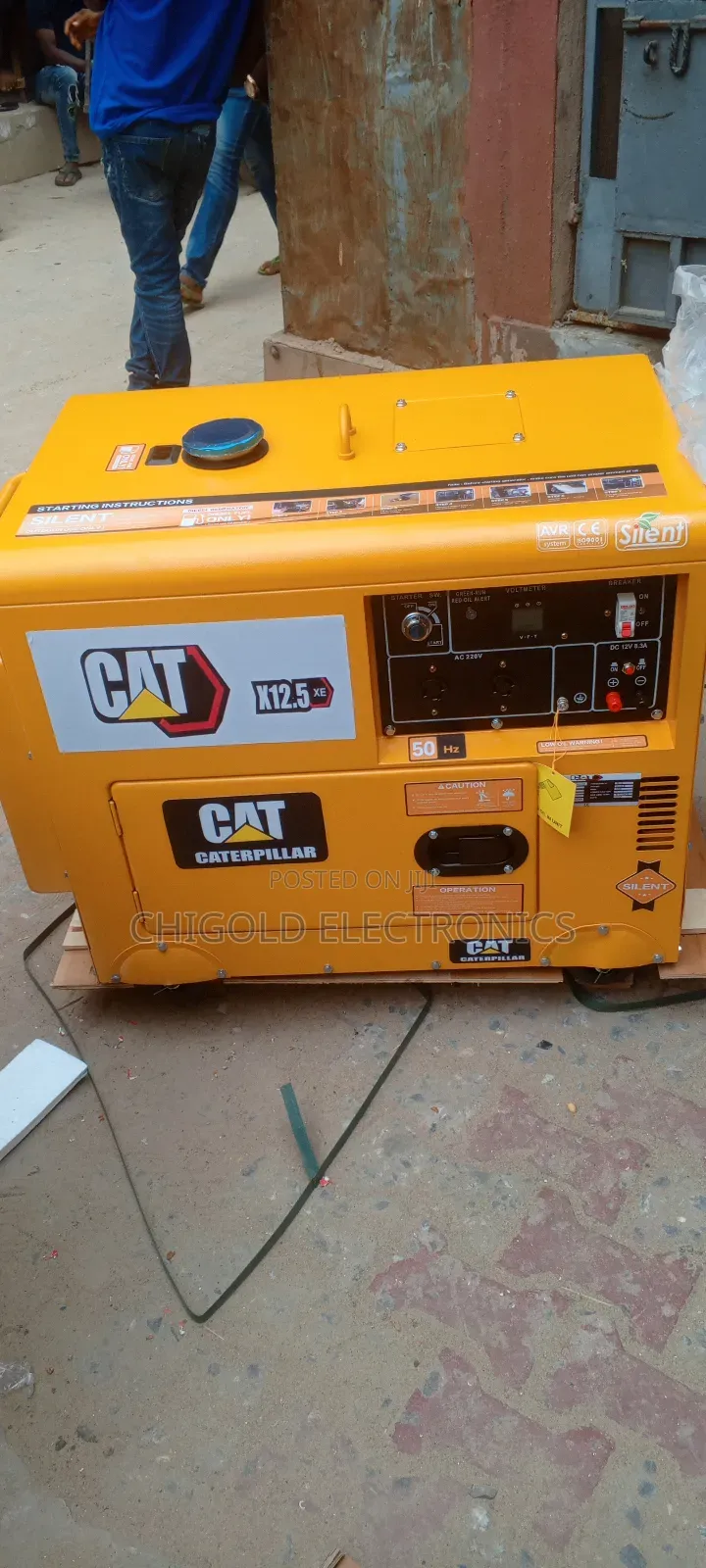 Original Cat Generator 12.5 Kva 100% Copper Current