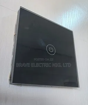 Tuya Wifi + Rf 1 Gang Smart Switch Black