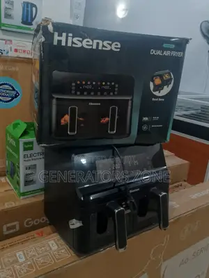 Hisense Air Fryer (Model H08afbk2s1) –8l Dual Drawer