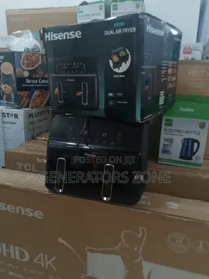 Hisense H08afbk2s1 – Twin Basket 8l Air Fryer